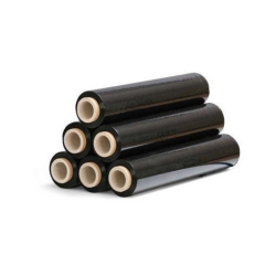 Folie strech manuala neagra 23 microni,1.25kg net + tub 0.15 Folie strech manuala neagra 23 microni,1.25kg net + tub 0.15