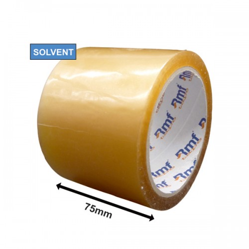 Set 6 Role Benzi Adezive RMFtape Solvent, 75 mm x 50 m, 42 microni