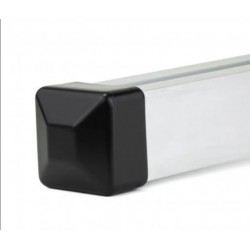 Capac inchidere profil tip H 40x40mm - Gri