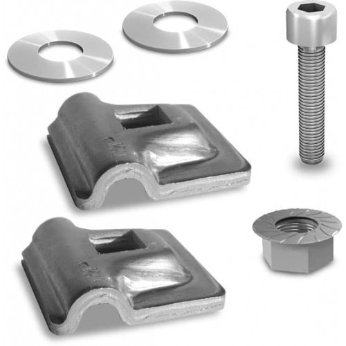 Lightning protection clamp Alu 8mm - Double Set ( K2 SYSTEMS - 2002474 )